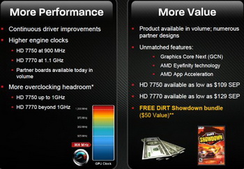 Radeon HD 7770 and Radeon HD 775
